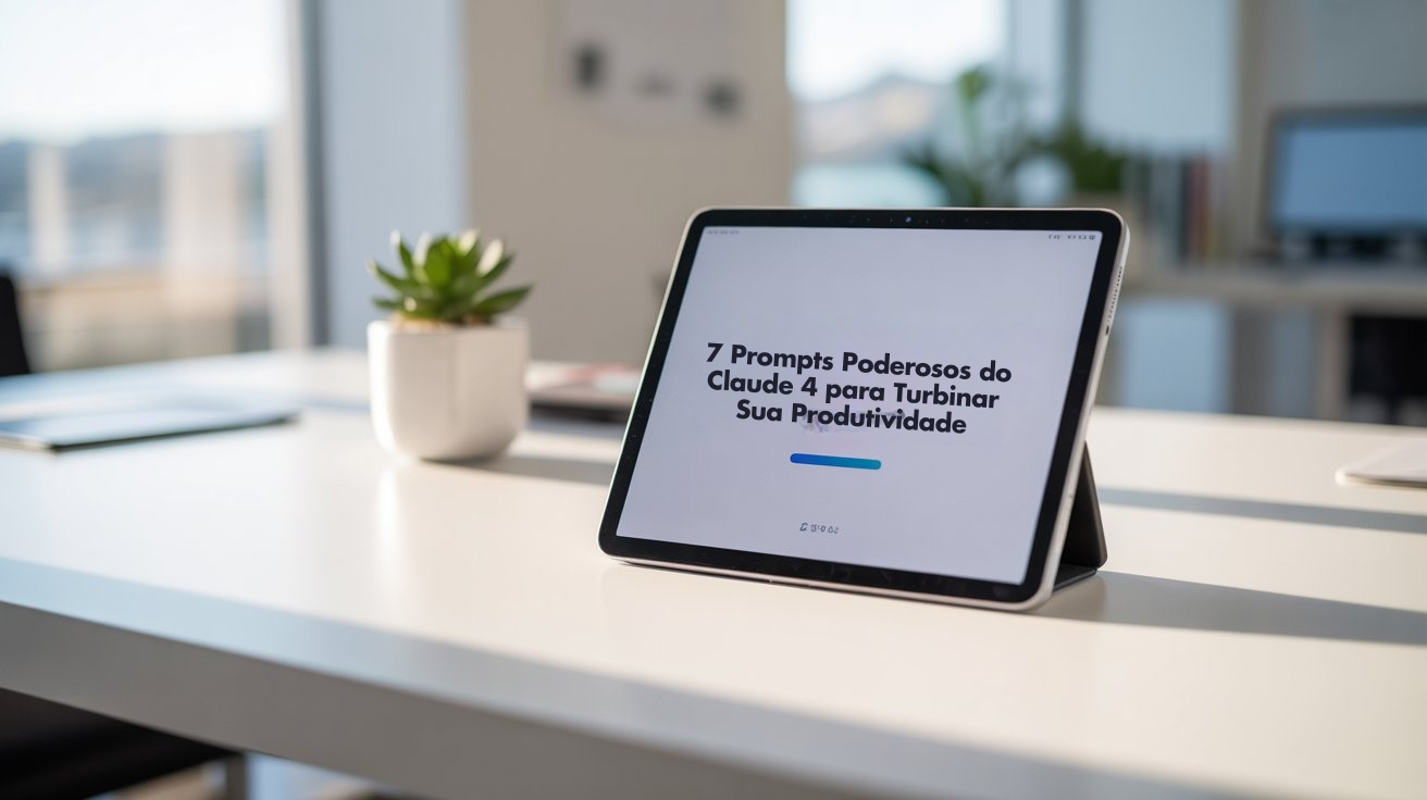 7 Prompts Poderosos do Claude 4 para Turbinar Sua Produtividade (E Conquistar Mais Resultados)