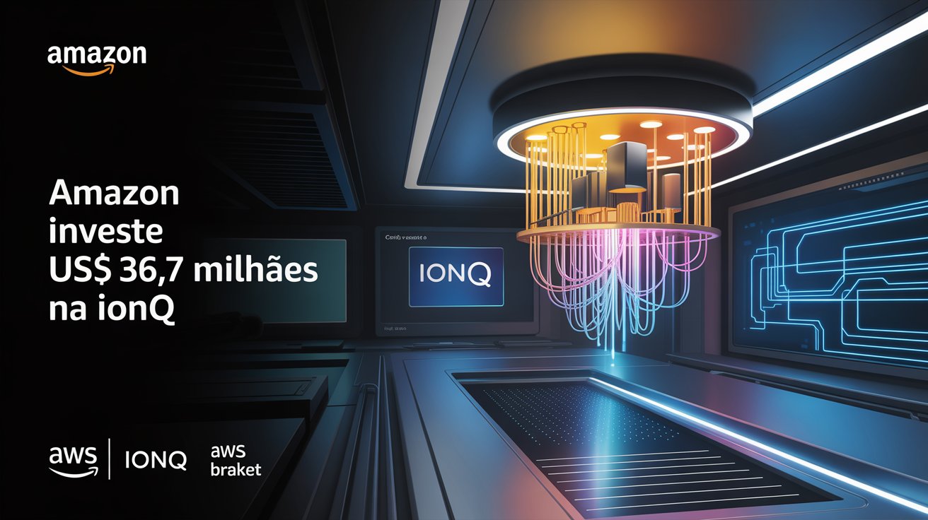 Amazon Investe US$ 36,7 Milhões na IonQ: Por Que Isso Vai Mudar Tudo na Computação Quântica