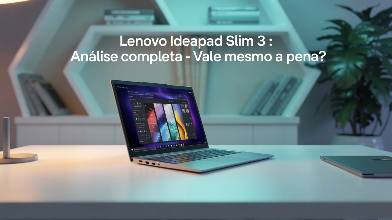 Lenovo IdeaPad Slim 3 (2025): Análise Completa - Vale Mesmo a Pena?