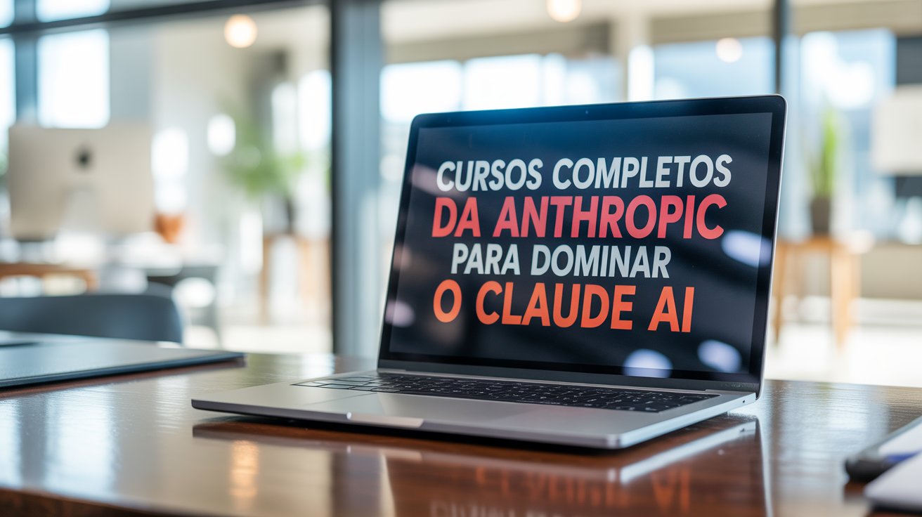 Cursos Completos da Anthropic para Dominar o Claude AI (GRATIS)