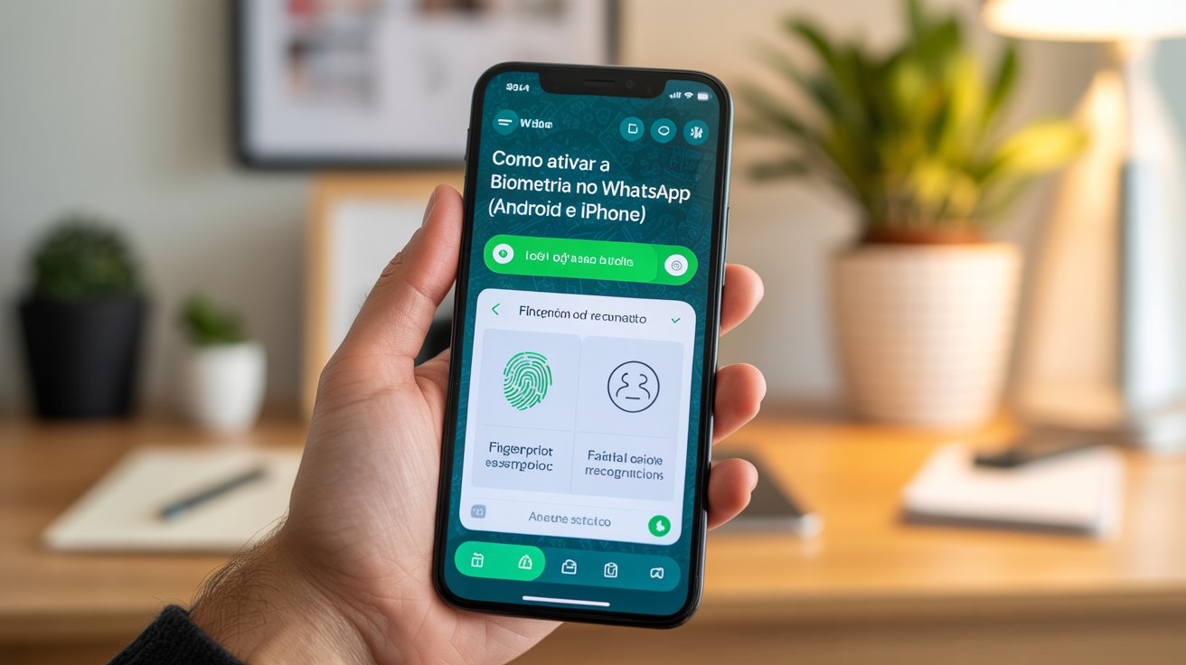 Como Ativar a Biometria no WhatsApp (Android e iPhone): Proteja Suas Conversas com Segurança Avançada